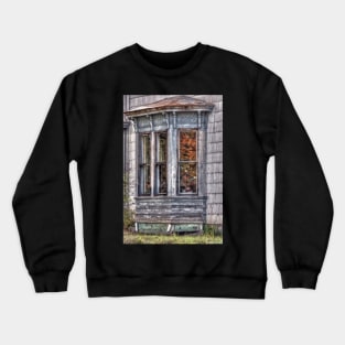 Maniac In Decline Autumn Window Crewneck Sweatshirt